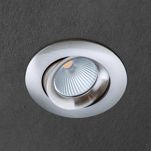 CHOICE modern beépíthető spotlámpa 1xGU10, matt króm