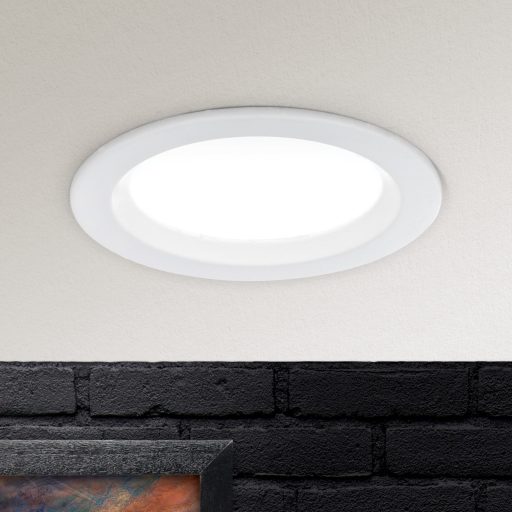 SPOCK modern LED beépíthető spotlámpa , fehér, 480lm