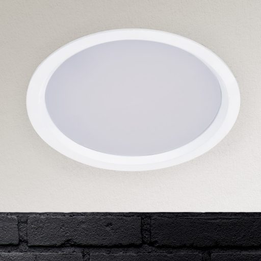 SPOCK modern LED beépíthető spotlámpa , fehér, 1850lm