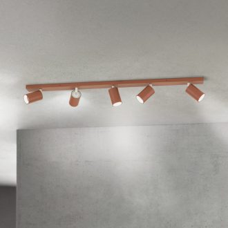 PENN modern spotlámpa, korallpiros, 100 cm