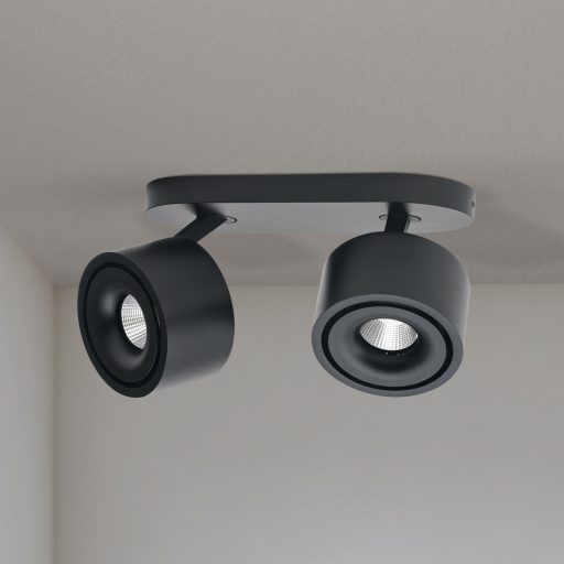 SPECTER modern CCT LED spot lámpa , fekete, 1400lm