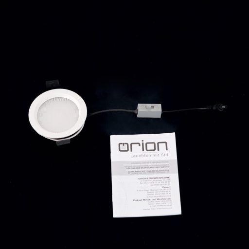 OFFICE modern LED beépíthető spotlámpa, fehér, Ø17 cm, 3000–6000 K