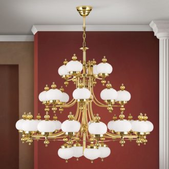   Wiener nostalgie Csillár 32x E27 Sárgaréz Klasszikus 150 cm