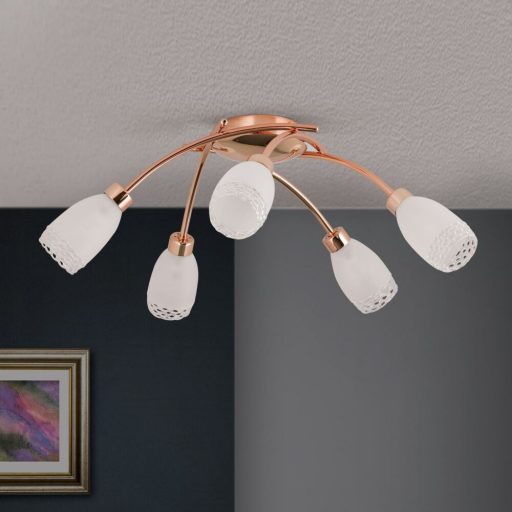 Carla Mennyezeti lámpa 5x G9 Rose-gold Modern 50 cm