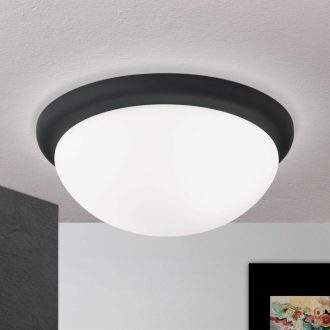 Classico Mennyezeti lámpa 2x E27 Fekete Klasszikus 38 cm