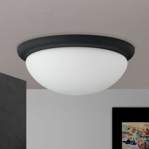 Classico Mennyezeti lámpa 2x E27 Fekete Klasszikus 38 cm