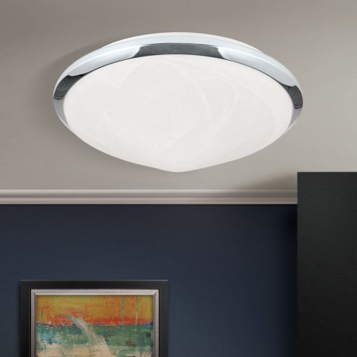 Rima Mennyezeti lámpa 2x E27 Króm Modern 32 cm
