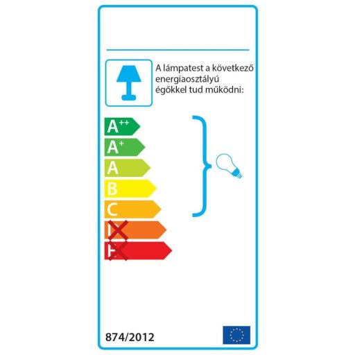 Alerio Fali lámpa 3x G4 Króm Modern