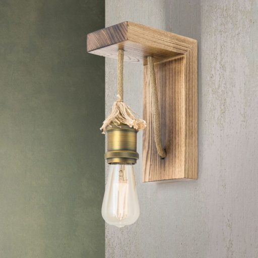 Bassena Fali lámpa 1x E27 Antik Vintage