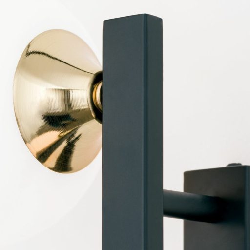 White lady Fali lámpa 2x G9 Fekete Modern