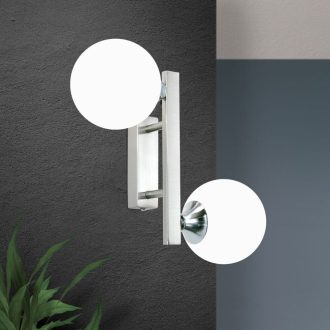 White lady Fali lámpa 2x G9 Szatén Modern