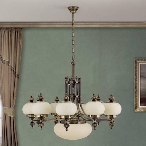 Wiener nostalgie Csillár 11x E27 Patina Klasszikus 96 cm