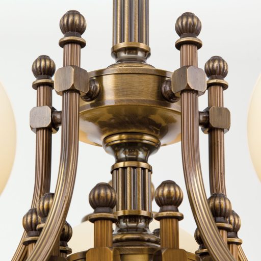 Wiener nostalgie Csillár 16x E27 Patina Klasszikus 100 cm