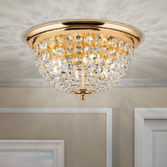 Plafond Mennyezeti lámpa 6x E27 Arany Klasszikus 47 cm