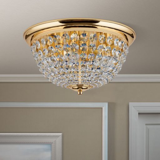 Plafond Mennyezeti lámpa 6x E27 Arany Klasszikus 47 cm