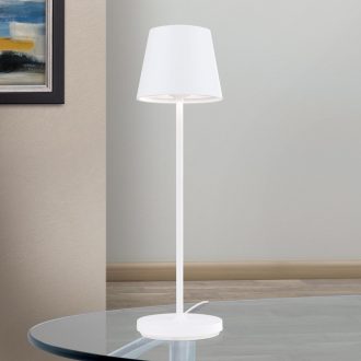 Candellight Asztali lámpa Matt fehér Modern 11 cm