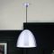 Loft Függőlámpa Matt alumínium Modern 30 cm