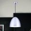Loft Függőlámpa Matt alumínium Modern 30 cm