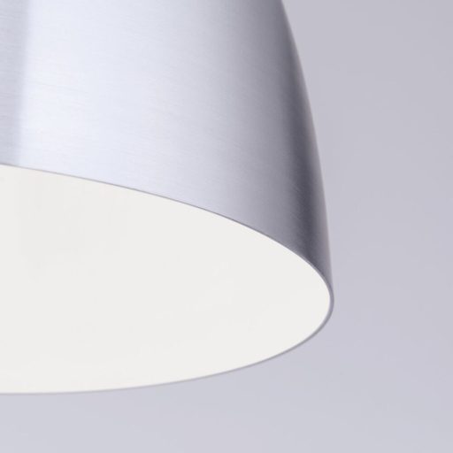 Loft Függőlámpa Matt alumínium Modern 30 cm