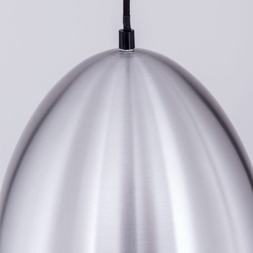 Loft Függőlámpa Matt alumínium Modern 40 cm