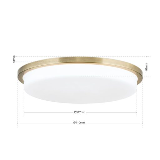 Lerox Mennyezeti lámpa Patina Modern 41 cm