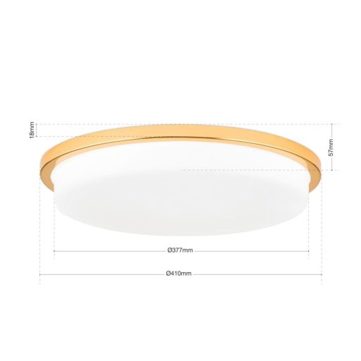 Lerox Mennyezeti lámpa Arany Modern 41 cm