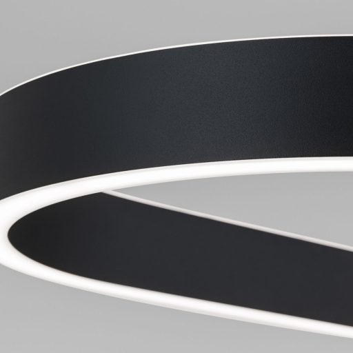 Carrara Led függőlámpa Matt fekete Minimál