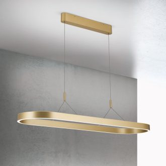 Carrara Led függőlámpa Matt arany Minimál