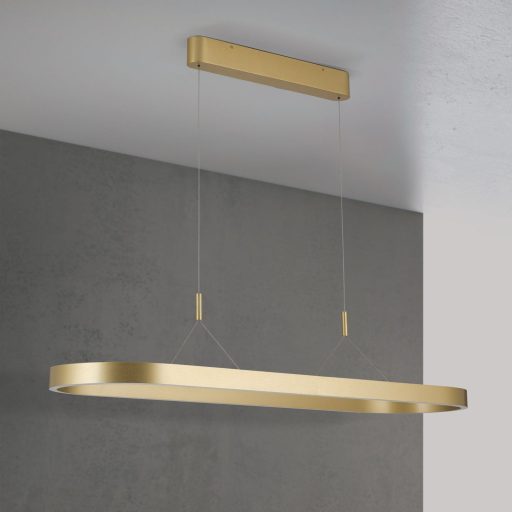 Carrara Led függőlámpa Matt arany Minimál