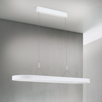 Carrara Led függőlámpa Matt fehér Minimál