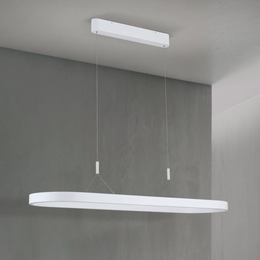 Carrara Led függőlámpa Matt fehér Minimál