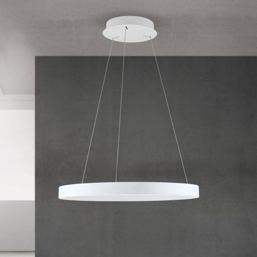 Kolk Függőlámpa Fehér Minimál 60 cm
