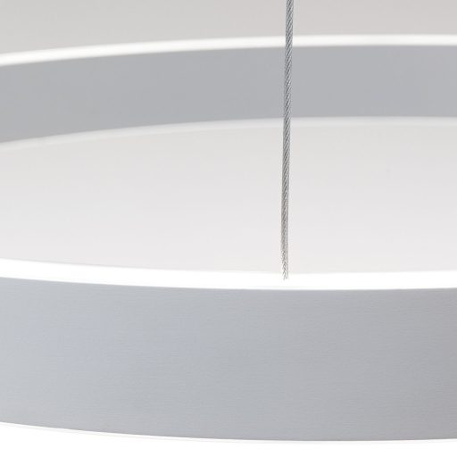Kolk Függőlámpa Fehér Minimál 60 cm