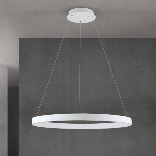 Kolk Függőlámpa Fehér Minimál 80 cm