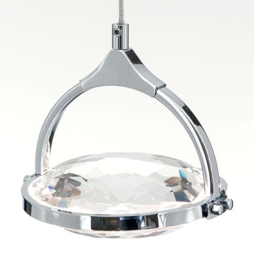 Moon Függőlámpa Arany Modern kristály 12 cm