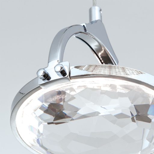 Moon Függőlámpa Arany Modern kristály 12 cm
