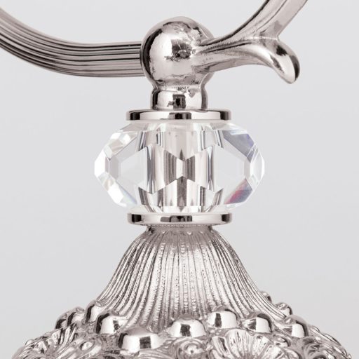 Boheme Asztali lámpa 1x G9 Ezüst Klasszikus kristály