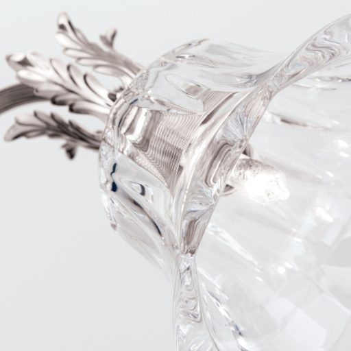 Boheme Asztali lámpa 1x G9 Ezüst Klasszikus kristály