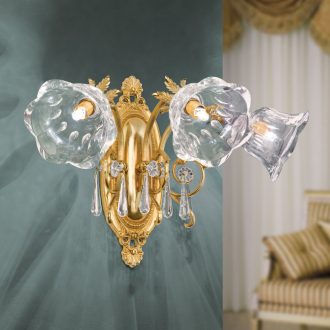 Boheme Fali lámpa 3x G9 Arany Klasszikus kristály