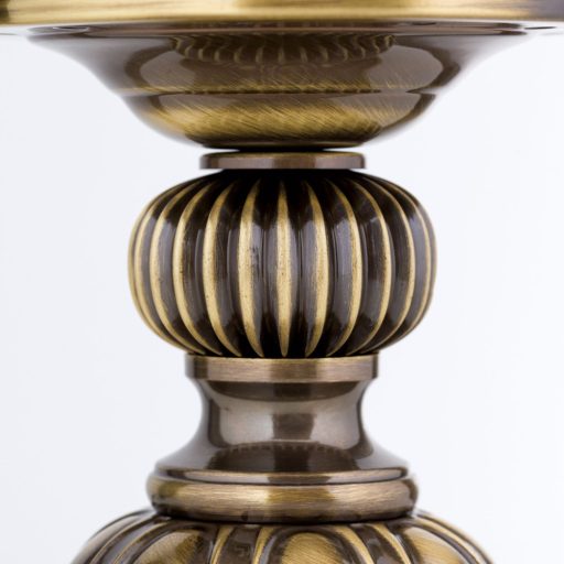 Wiener nostalgie Asztali lámpa 1x E27 Patina Klasszikus 18 cm