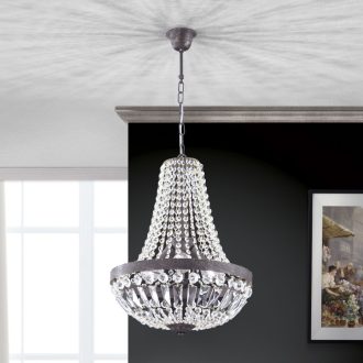 Arila Csillár Patina Klasszikus kristály 40 cm