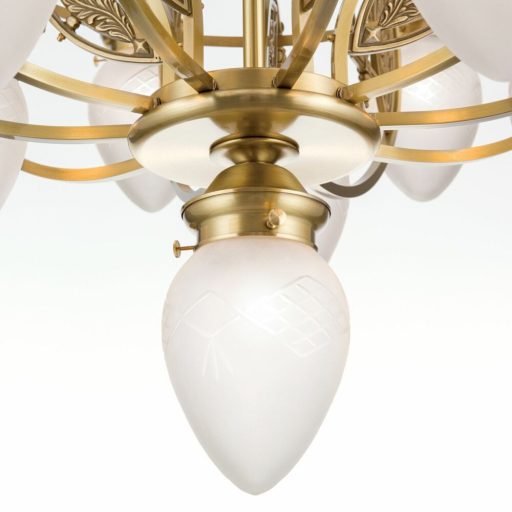 Budapest Csillár 21x E27 Bronz Szecessziós 102 cm