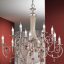 Giada Csillár 12x E14 Matt ezüst Modern kristály 106 cm