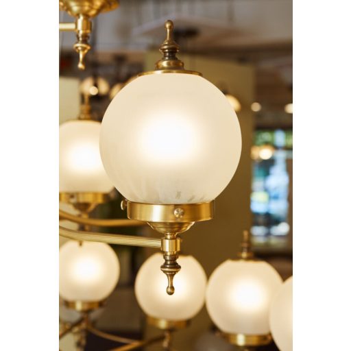 Objektesign Csillár 32x E27 Antik bronz Klasszikus 150 cm