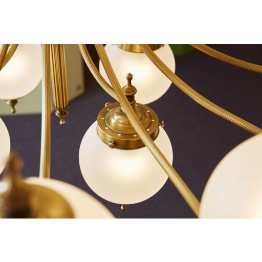 Objektesign Csillár 32x E27 Antik bronz Klasszikus 150 cm