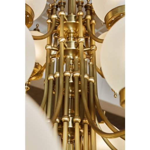 Objektesign Csillár 32x E27 Antik bronz Klasszikus 150 cm