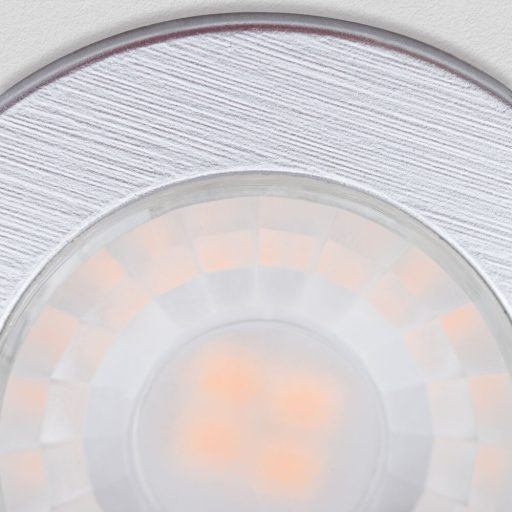 Süllyeszett lámpa Ezüst Modern 4 cm