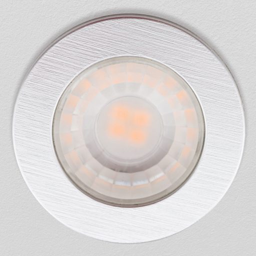 Süllyeszett lámpa Ezüst Modern 4 cm