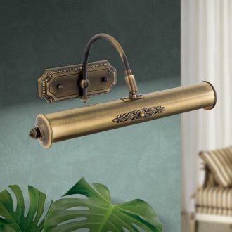 Bilder Képmegvilágító lámpa 2x G9 Patina Klasszikus