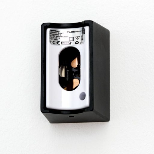 Visagist Tükörmegvilágító lámpa Matt fekete Modern